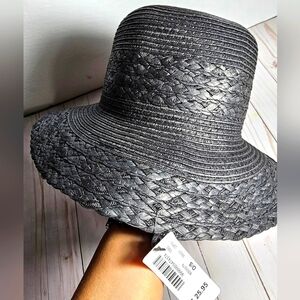 La Vie en Rose 🌹 Aqua Summer Straw Hat